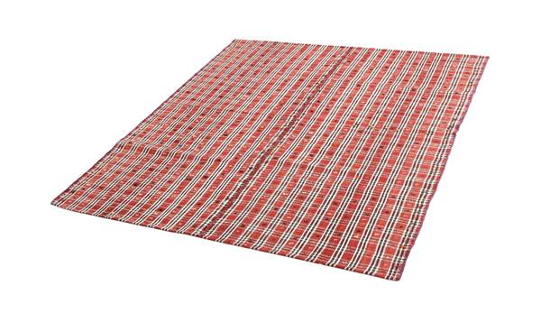 Vloerkleed Jajim CXLI rood - wol - 150 x 1 x 175 cm