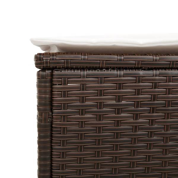 Sonnenliege 3038676 (3-teilig) Braun