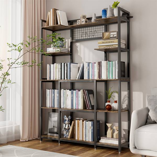 Standregal Küchregal Blumenregal XXL Braun - Eisen - 120 x 170 x 30 cm
