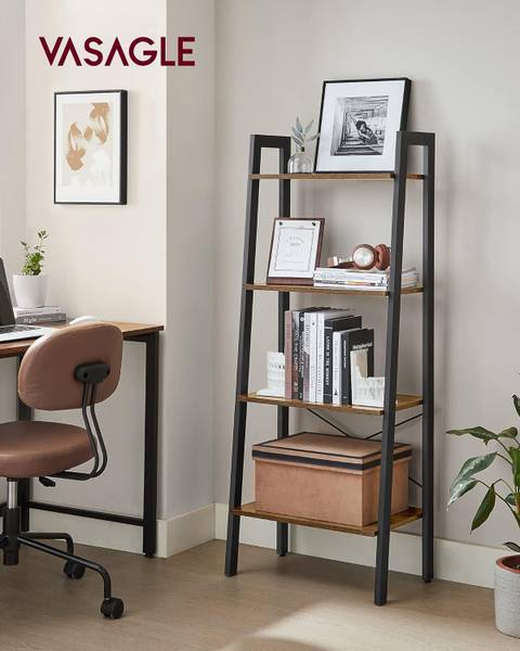 Regal Leesville Braun / Schwarz - Höhe: 37 cm