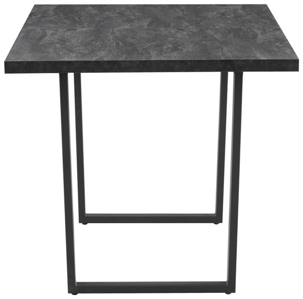 Ausziehtisch NILS 2 Grau - Holzwerkstoff - Metall - 85 x 76 x 180 cm