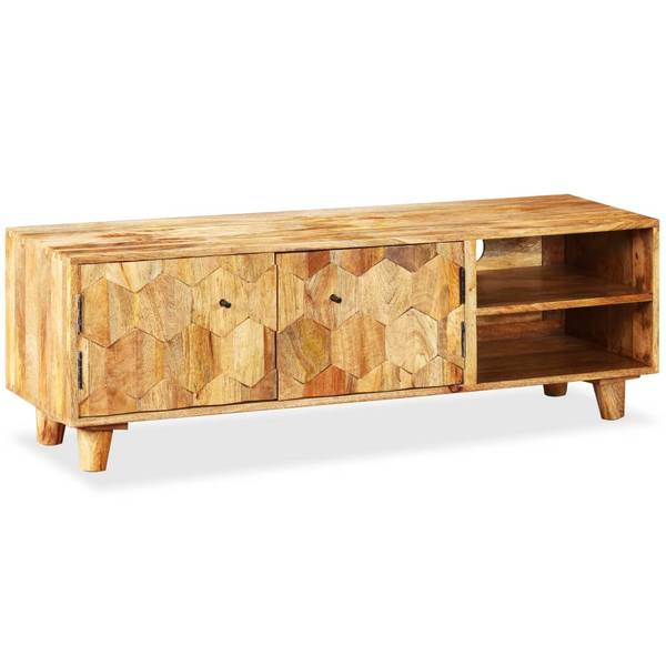 TV-Schrank 245136 Braun - Mango - 118 x 40 x 118 cm