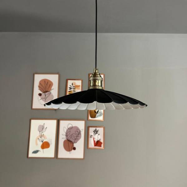 Pendelleuchte Risso Schwarz