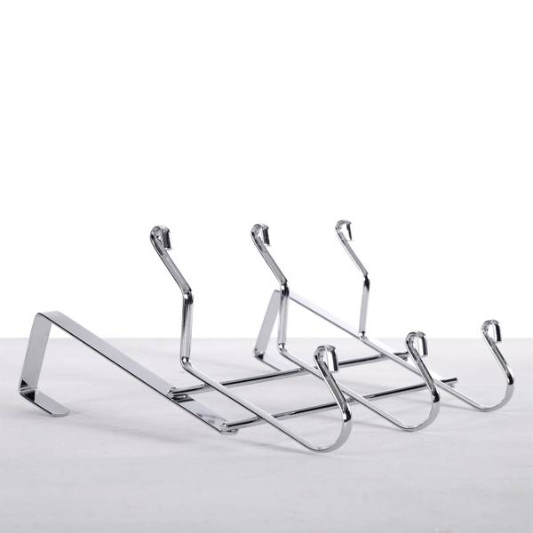 Türgarderobe PURISTA Silber - Metall - 25 x 21 x 13 cm