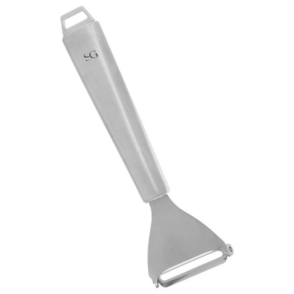 Rasiermesserschäler mit 3 Klingen SILVER Silber - Metall - 20 x 2 x 6 cm