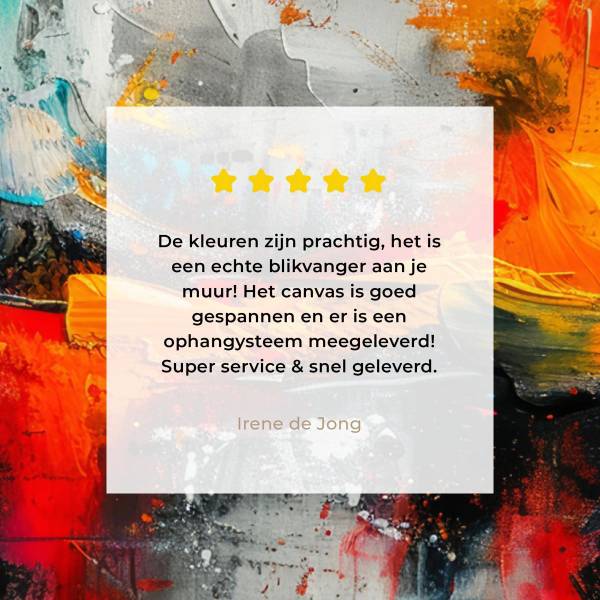 LEINWANDBILD Moderne 90 x 90 cm