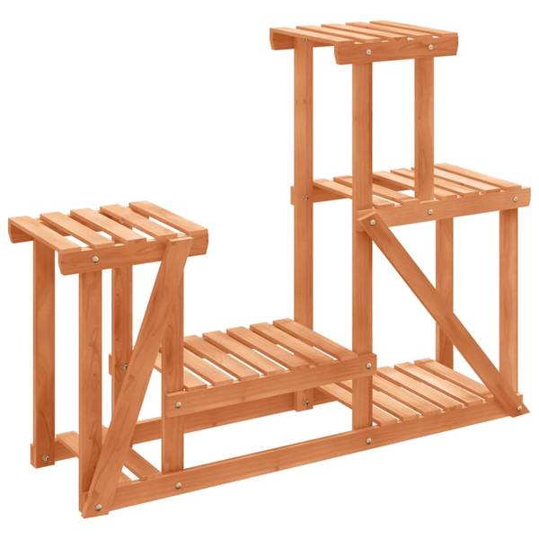 Blumenregal 3028560-15 Braun - Tanne - 90 x 73 x 25 cm