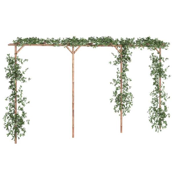 Pergola 341747 Braun - Bambus - 40 x 205 x 385 cm