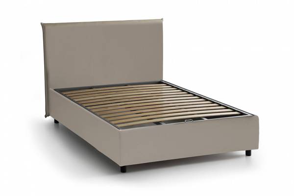 Doppelbett Berta Grau