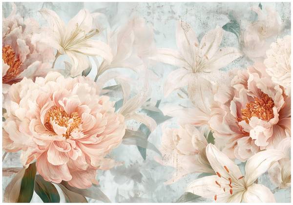 Fotobehang Bloemen 150 x 105 cm
