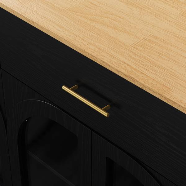 Sideboard Neptunus Ⅰ Schwarz