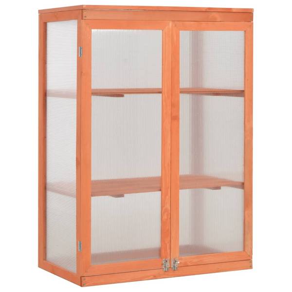 Gewächshaus 170646 Braun - Kunststoff - 47 x 109 x 75 cm