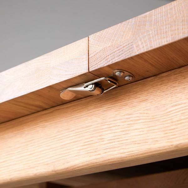 Tisch Maia Beige - Eiche - 270 x 75 x 95 cm