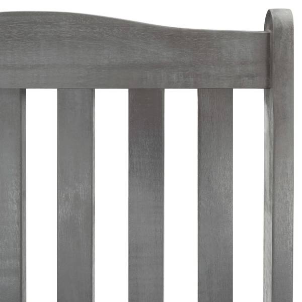 Schaukelstuhl 3006641 3064215 Rot - Akazie - 57 x 117 x 100 cm