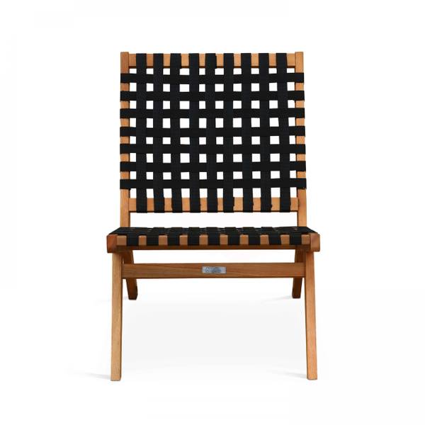 Relaxsessel Bondy Schwarz - Holzwerkstoff - 80 x 78 x 52 cm