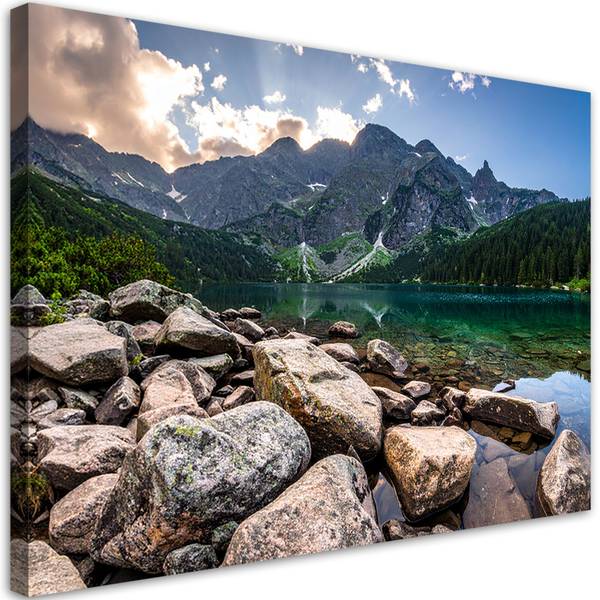 Tableau déco Lac 90 x 60 cm