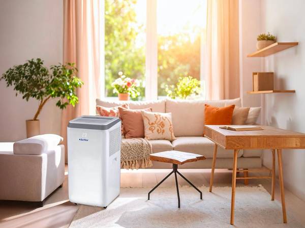 Mobiles Klimagerät CODILAM Weiß - Kunststoff - 80 x 70 x 34 cm