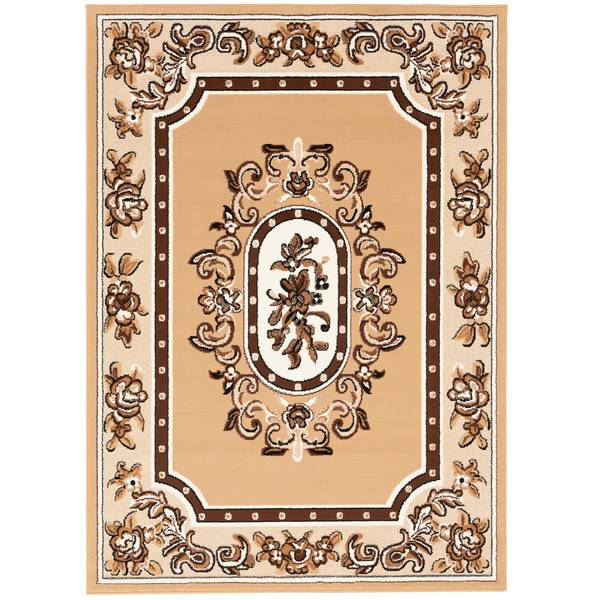Orient Velours Teppich Trendline Beige - 140 x 200 cm