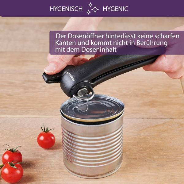 Dosenöffner F19000 Schwarz - Edelstahl - 14 x 5 x 24 cm