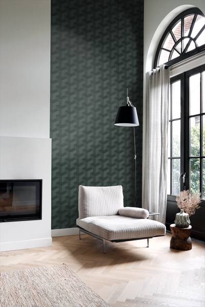 Tapete 348004 Grün - Fleece - 50 x 900 x 900 cm