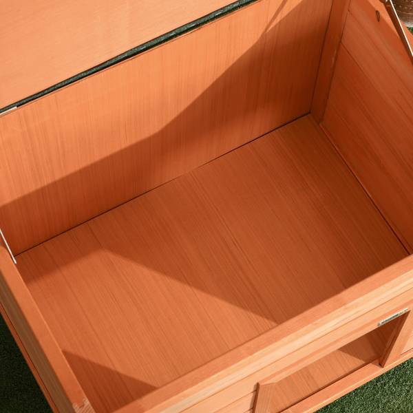 Hundehütte D02-014 Massivholz - 58 x 58 x 82 cm