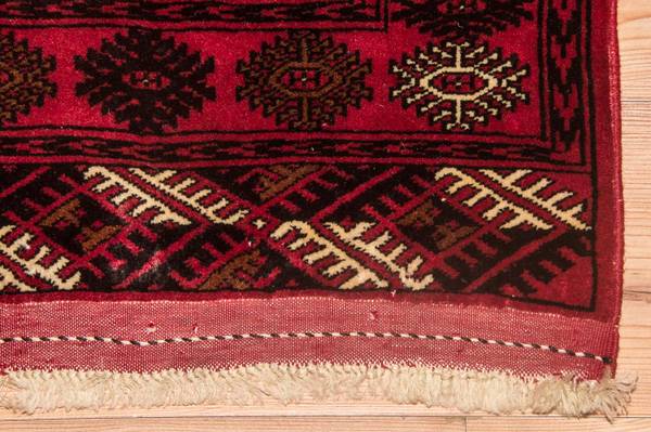 Orientteppich Läufer Oriental Rot - Wolle - 85 x 1 x 288 cm