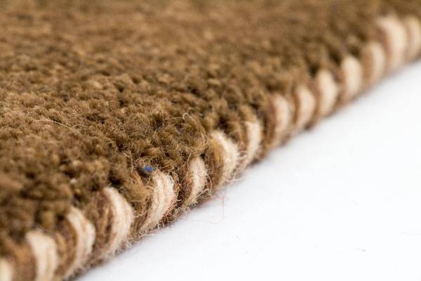 Handgeknüpft Wollteppich Beige - Wolle - 91 x 2 x 160 cm