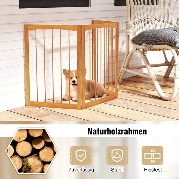Haustierzaun BE9078 Holz