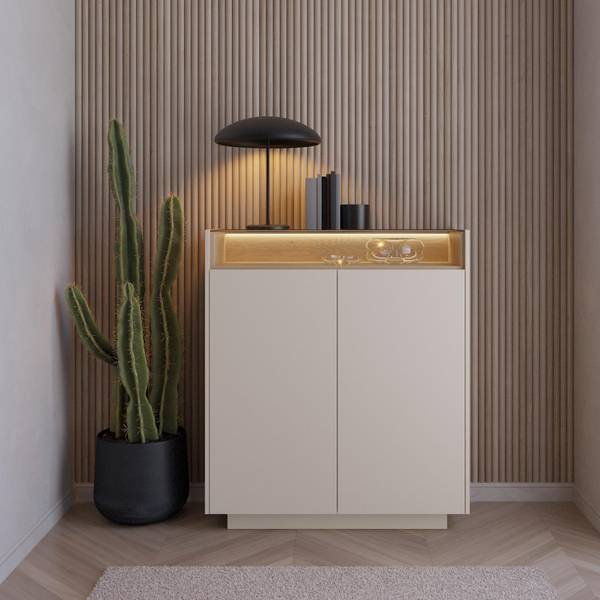 Highboard KIRO Beige