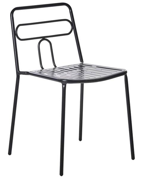 Chaise de jardin AGEROLA Noir
