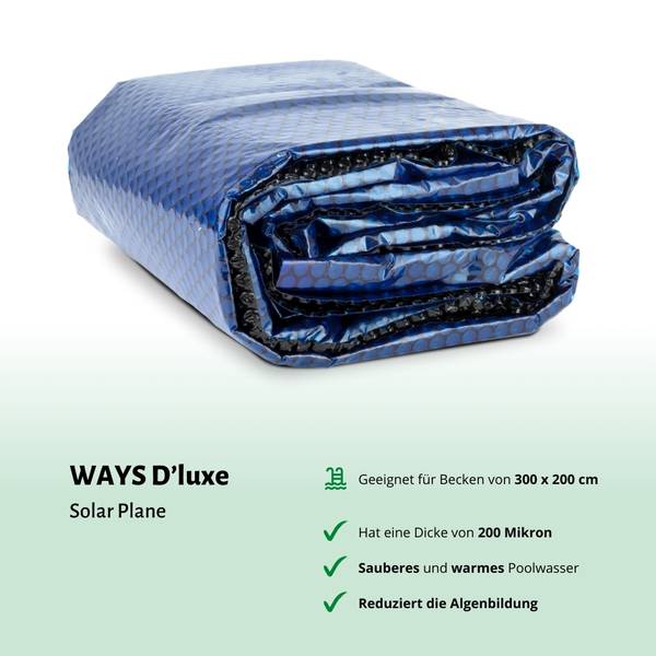 Schwimmbad-Set 5641154 (5-teilig) Blau - Kunststoff - 201 x 66 x 300 cm