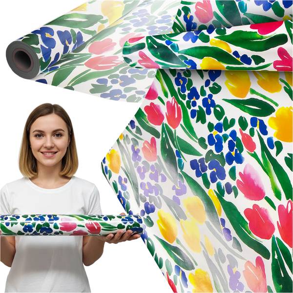 Geschenkpapier PAPERHIT Grün - Papier - 35 x 35 x 2000 cm