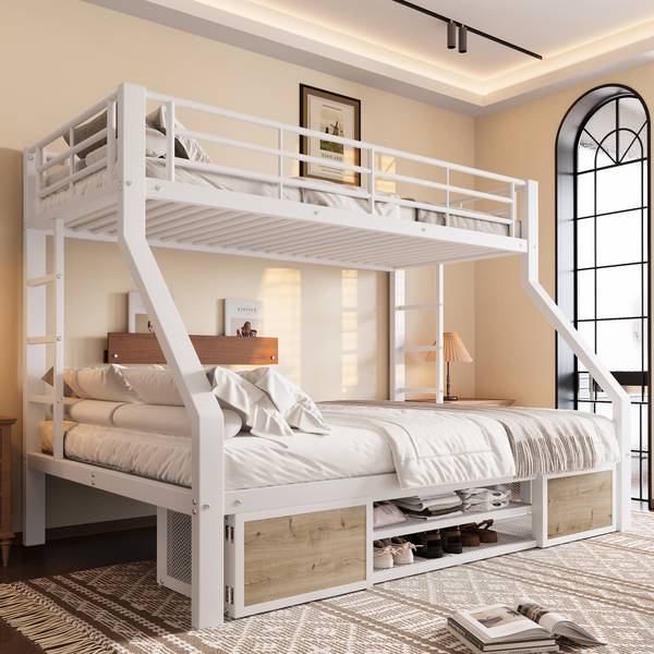 Etagenbett K-1151 Weiß