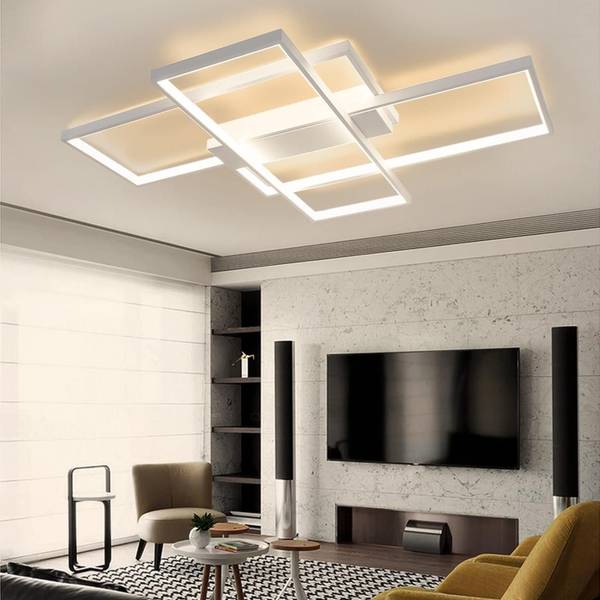 LED Plafondlamp Caroline wit