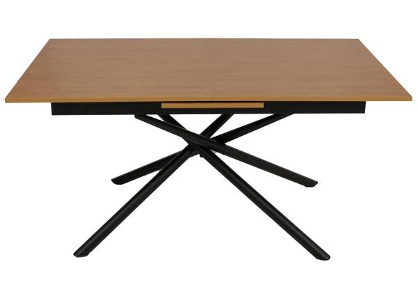 Eettafel O57 walnoothouten look