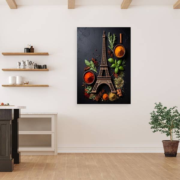 Wandbild Gewürze 70 x 100 cm