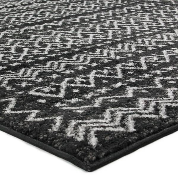 Tapis VENISE Noir - Textile - 133 x 1 x 190 cm