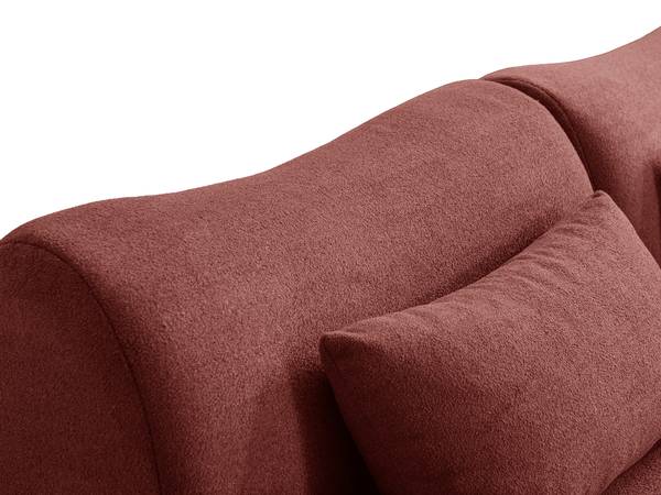 3-Sitzer Sofa TIME Rot