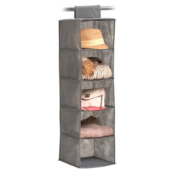 Hnge-Aufbewahrung, 5 Fcher, Vlies kaufen | home24
