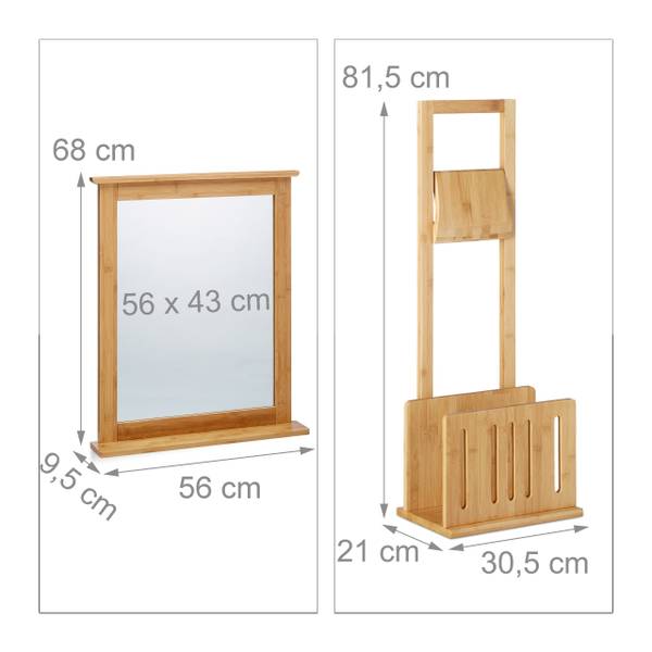 ensemble de salle de bain 5 pièces 82 x 121 x 108 cm
