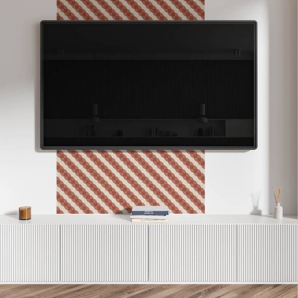 Vinylfliese WellenGeom 20er-Set 20 x 20 cm