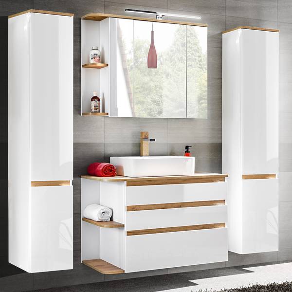 Badmöbel-Set CAMPOS-56-20 6er-Set Breite: 194 cm