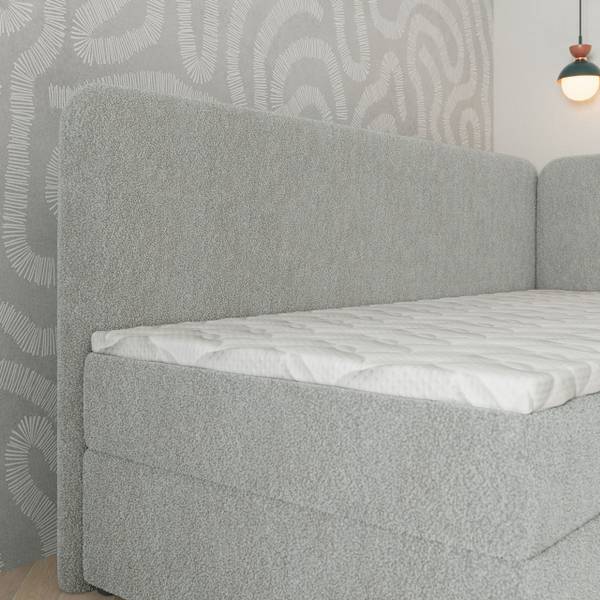 Boxspringbett GINA Hellgrau