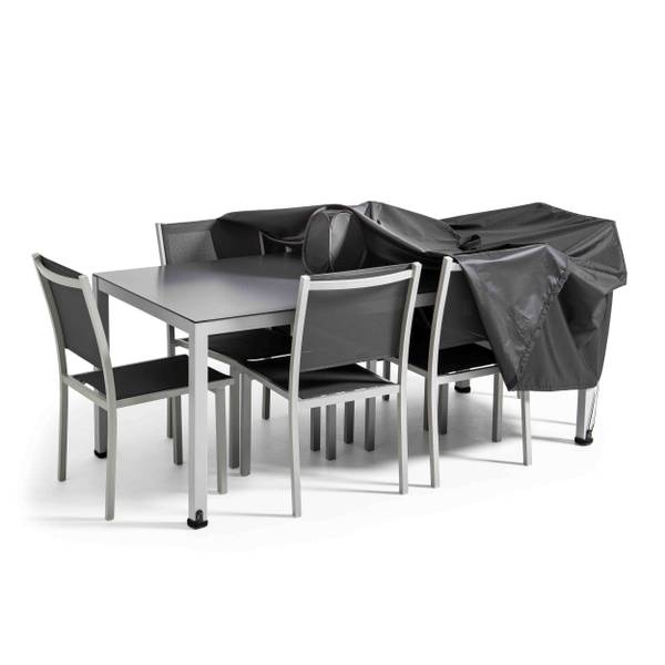 Schutzhülle Gartentisch Cov Up Schwarz - Textil - 1 x 60 x 200 cm