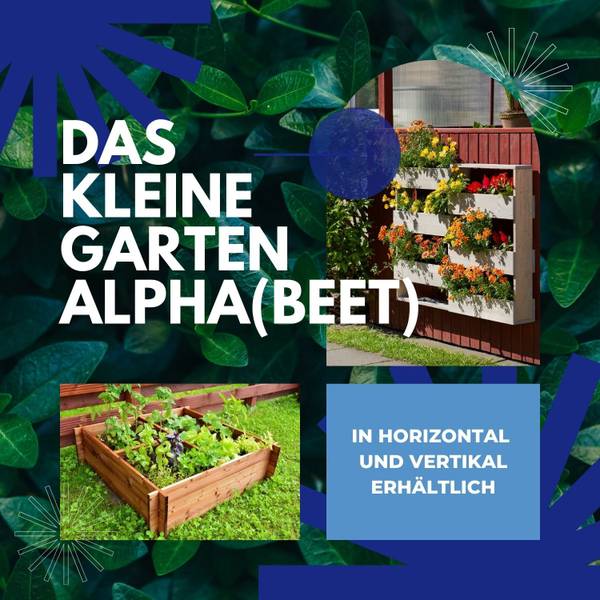 Vertikalbeet RIGA Grau - Holzwerkstoff - 110 x 93 x 18 cm