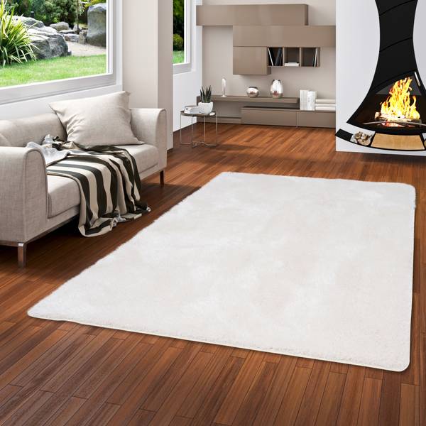 Tapis Feeling Blanc - 160 x 160 cm