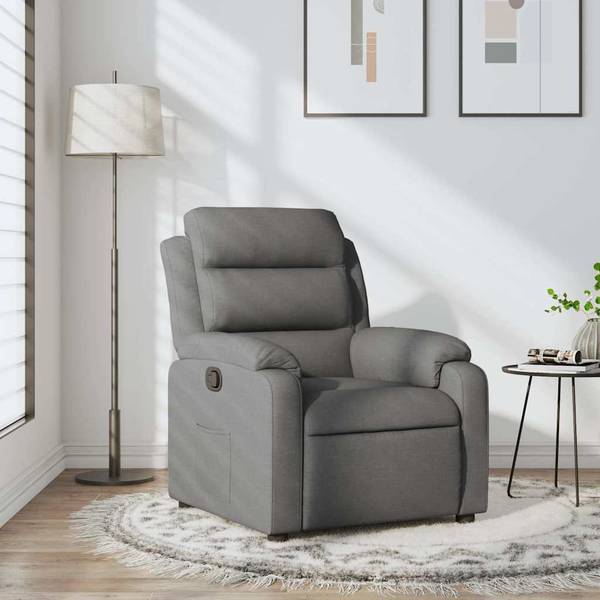 Relaxsessel 3032280-3 Dunkelgrau - Grau