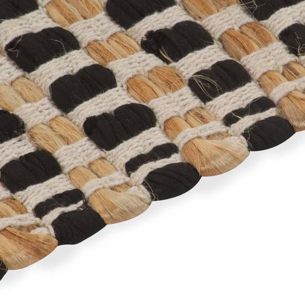 Badematte296040 (2er Set) Beige - Schwarz
