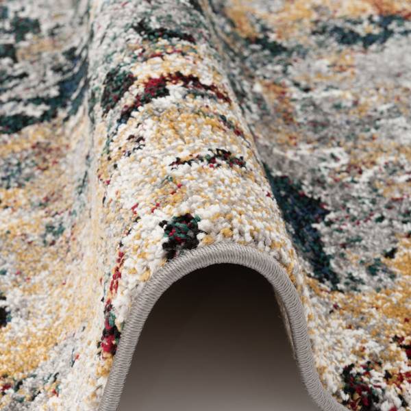 Designer Teppich Maui Modern Mix Verlauf Textil - 140 x 1 x 200 cm