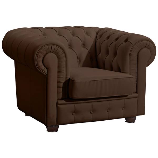 Bridgeport Sessel Braun - Mischgewebe - 110 x 76 x 98 cm